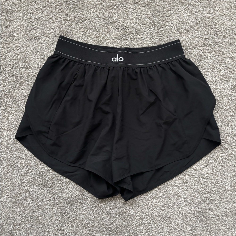 ALO Yoga Black Athletic Shorts